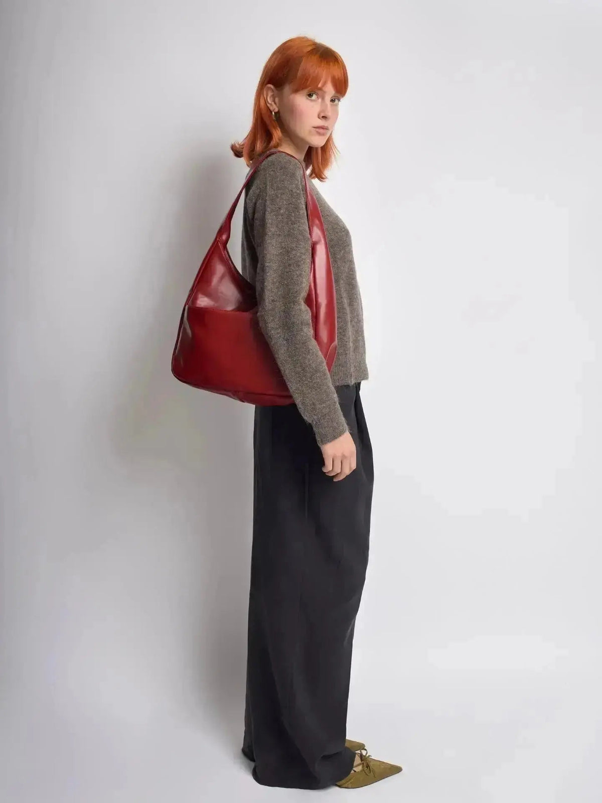 Borsa a spalla minimal "Noir"