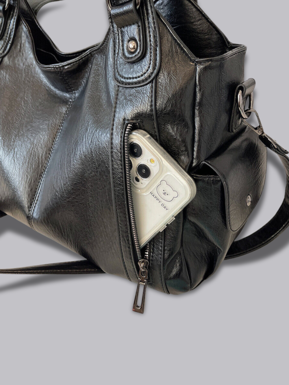 Borsa tote multitasche con tracolla "Teresa"