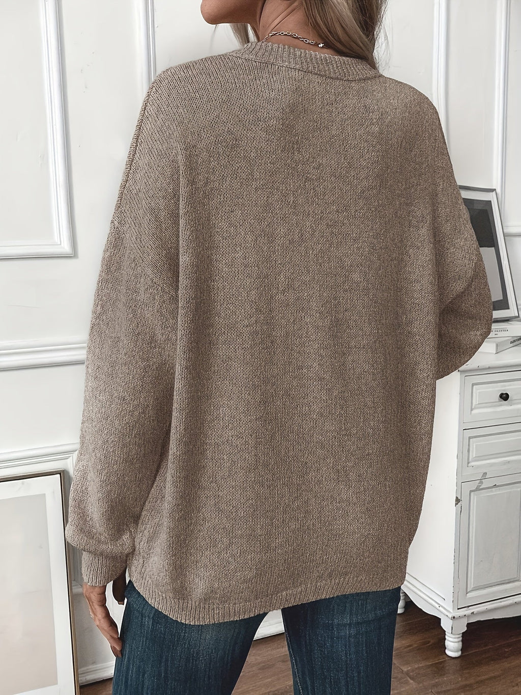 Maglione oversize girocollo "Amanda"