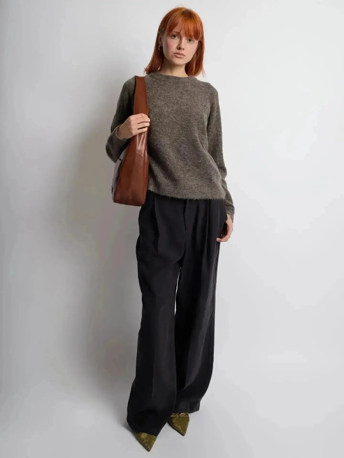 Borsa a spalla minimal "Noir"