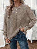 Maglione oversize girocollo "Amanda"