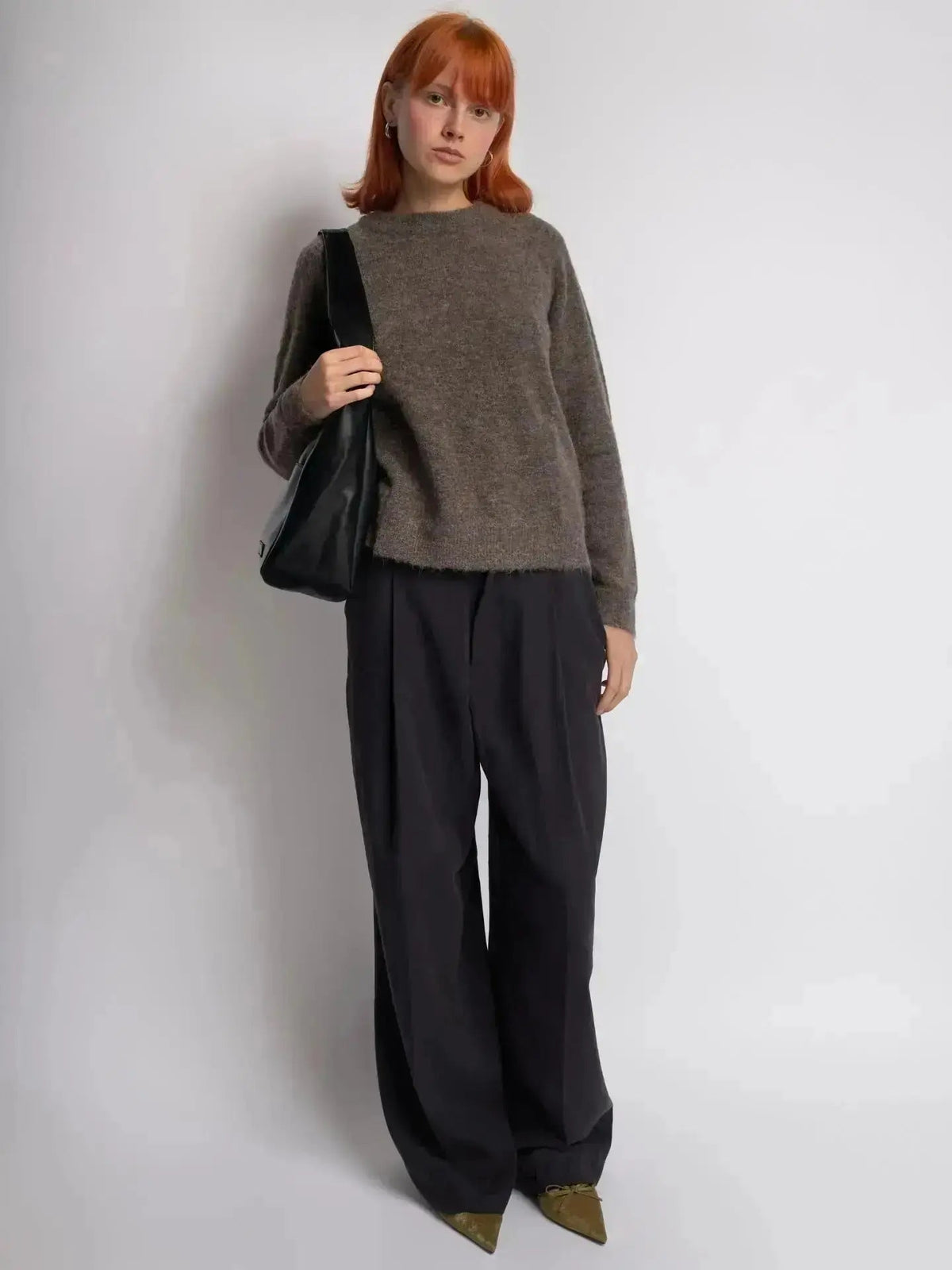 Borsa a spalla minimal "Noir"