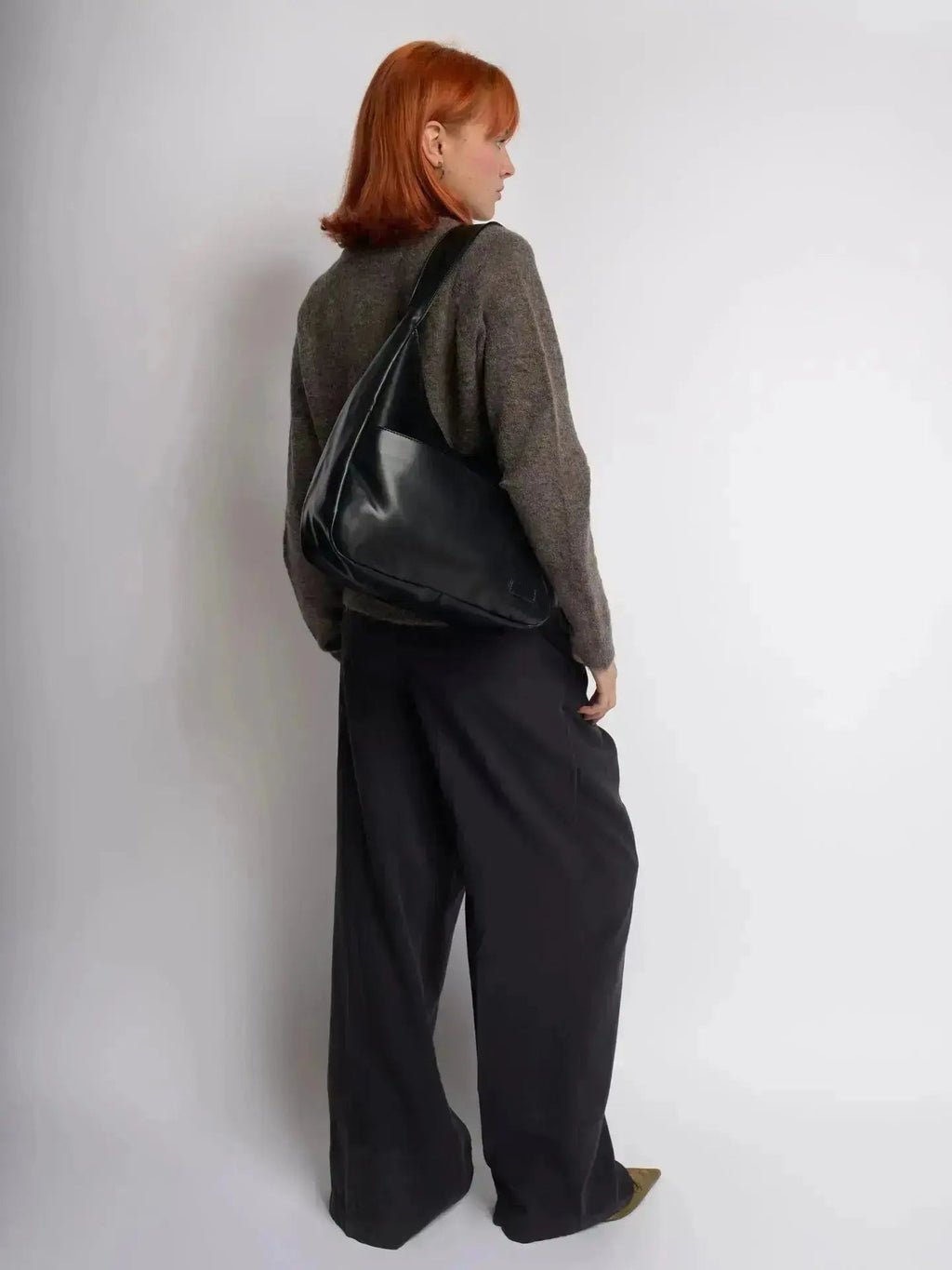 Borsa a spalla minimal "Noir"