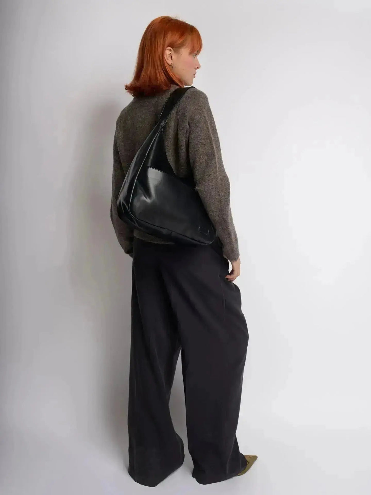Borsa a spalla minimal "Noir"