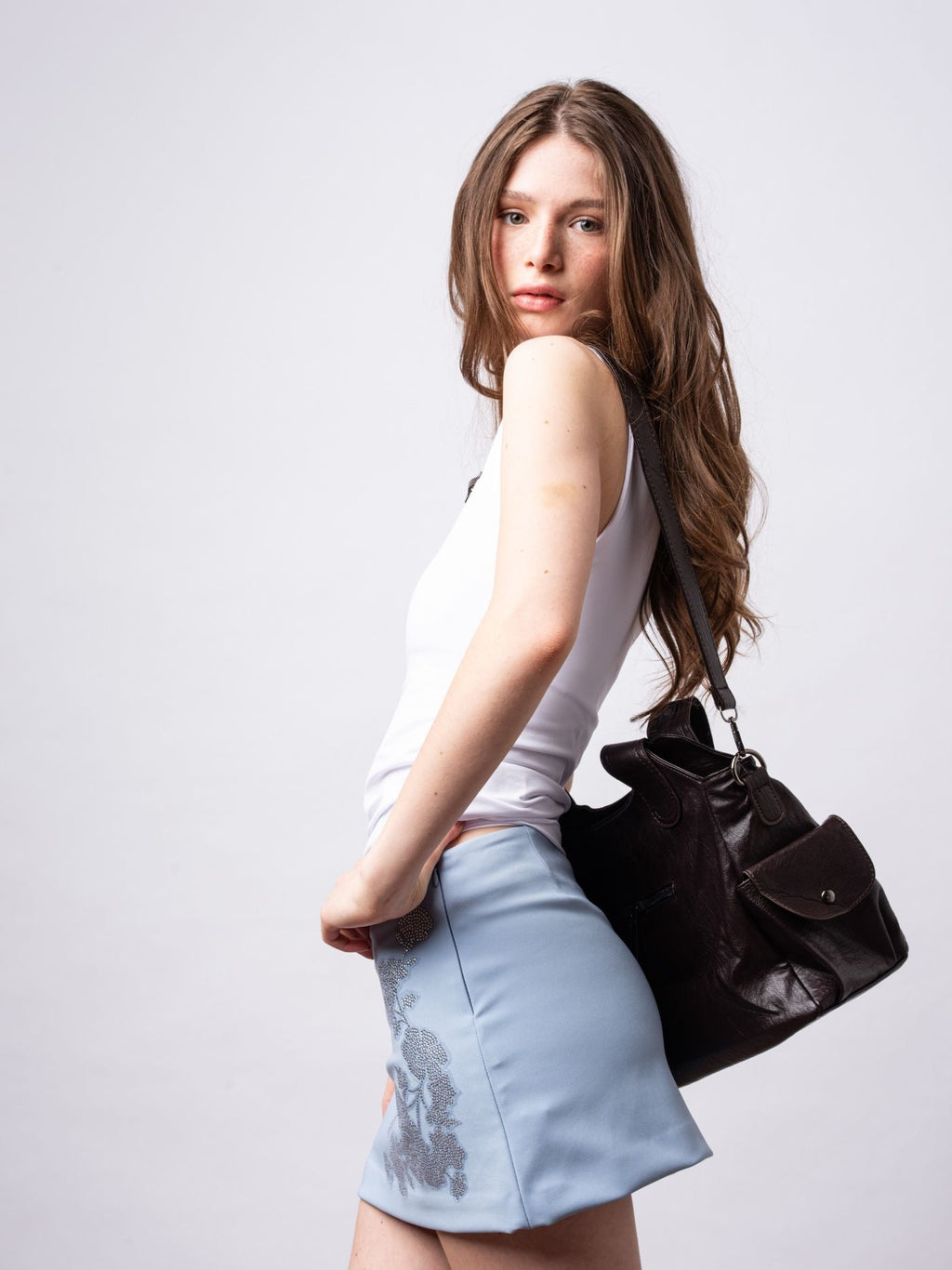 Borsa tote multitasche con tracolla "Teresa"
