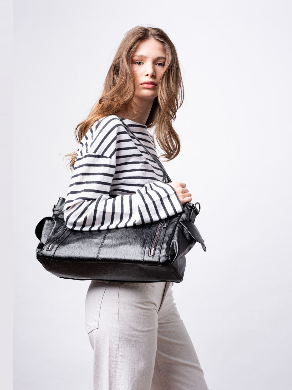 Borsa tote multitasche con tracolla "Teresa"