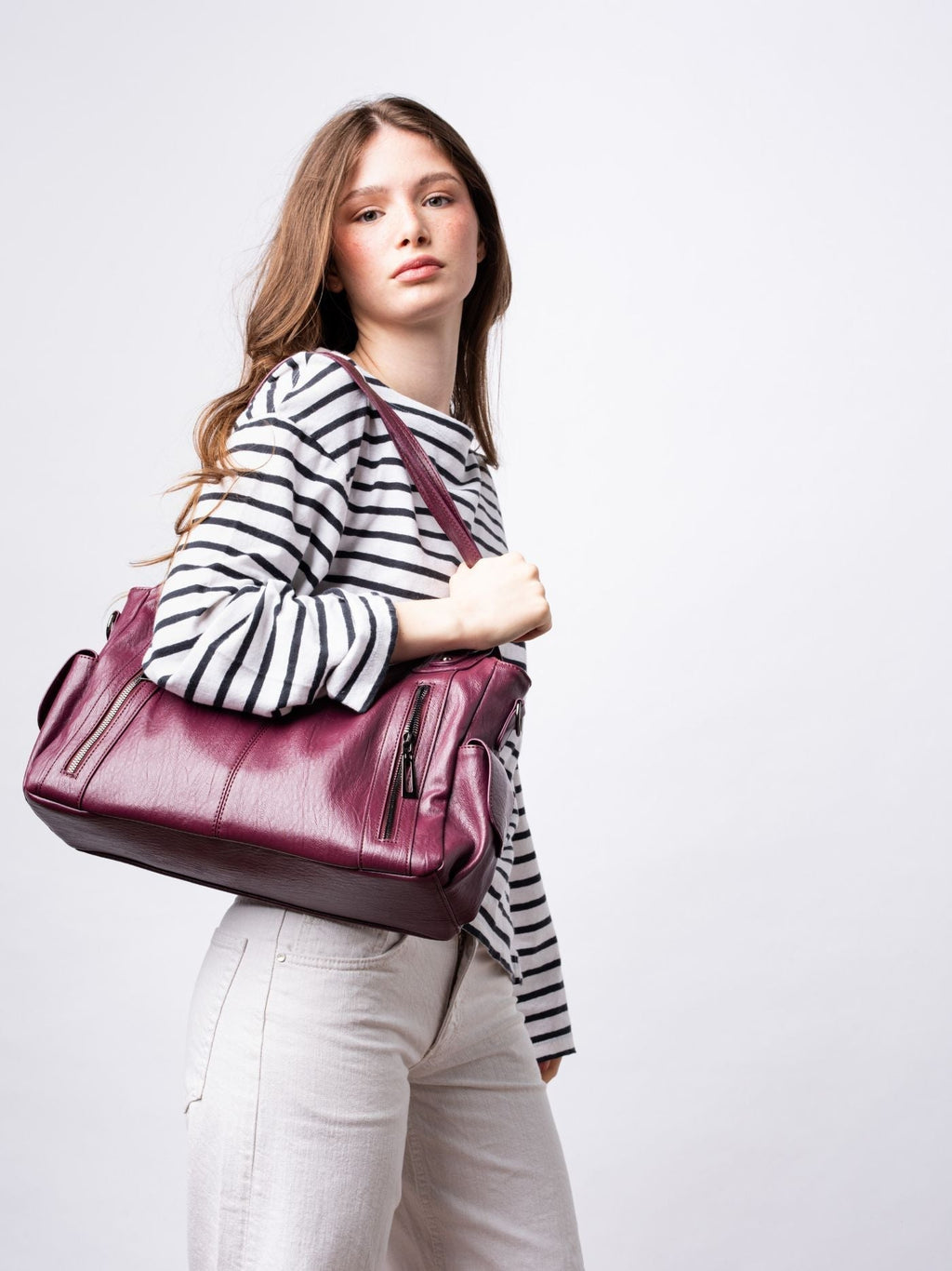 Borsa tote multitasche con tracolla "Teresa"