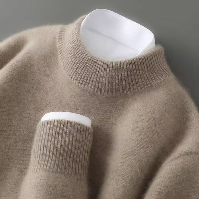 Séverine | Pull en Laine à Col Montant