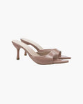 Mules a punta in vernice "Greta"