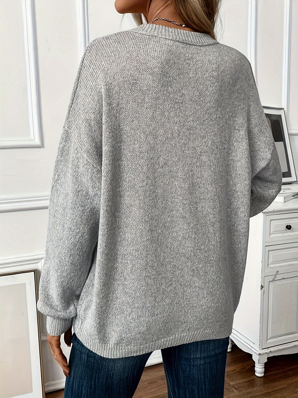 Maglione oversize girocollo "Amanda"