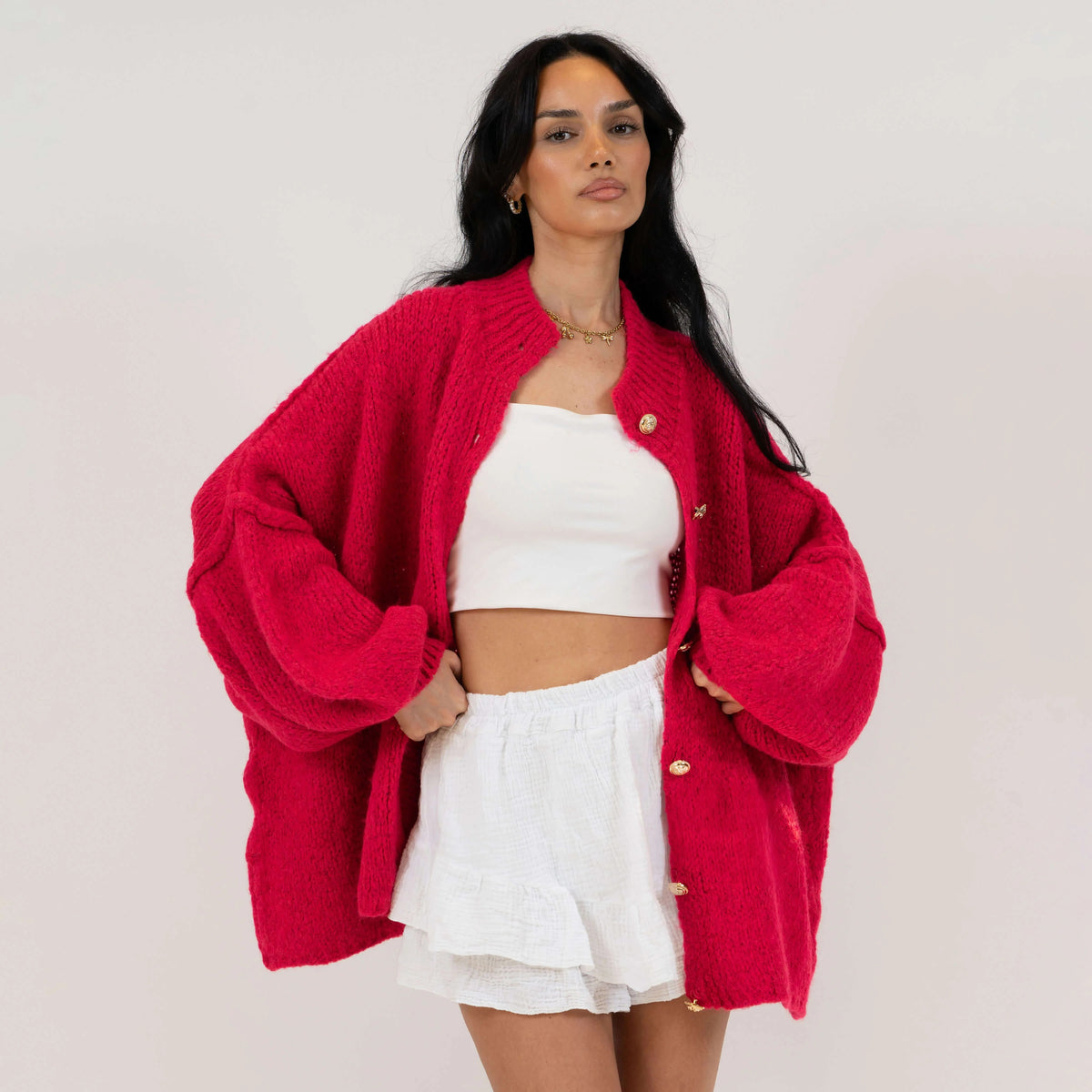 Cardigan oversize "Aurora"