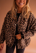 Giacca camicia maculata "Tamara"