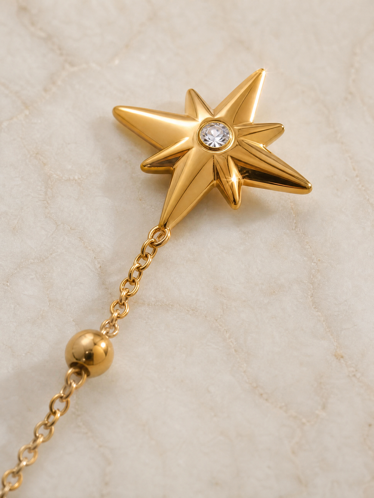 Orecchini pendenti con stelle "Lucine"