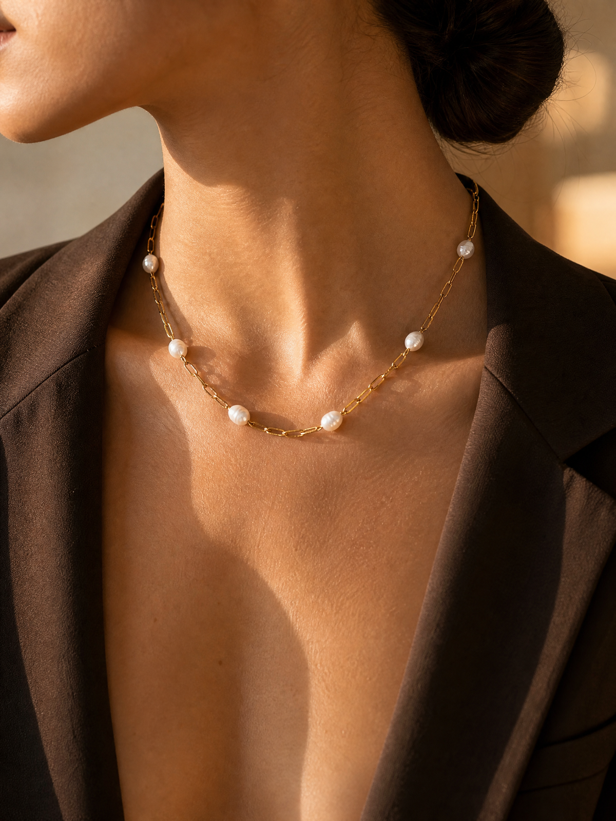 Collana con perle d'acqua dolce "Margot"