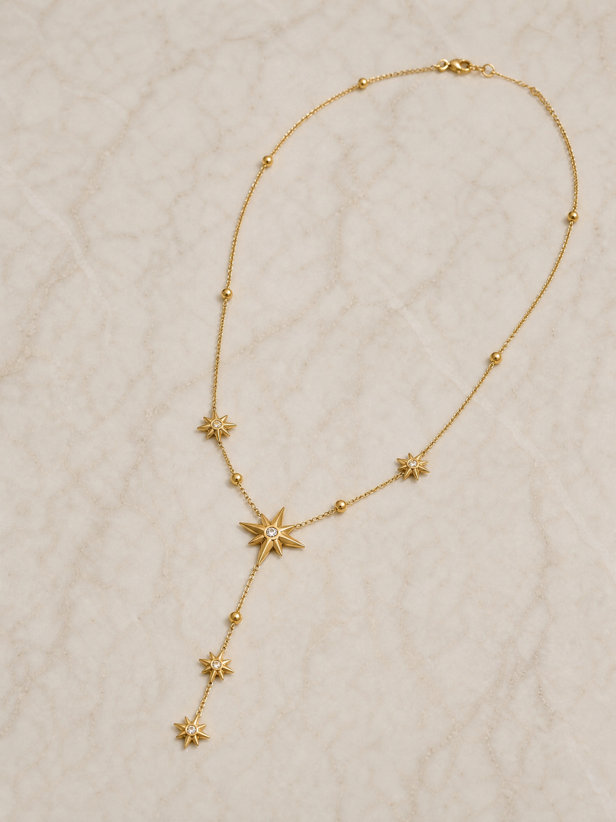 Collana a Y con stelle "Lucine"