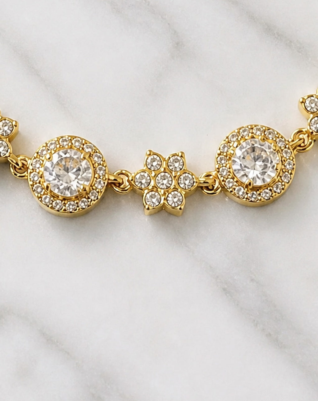 Bracciale tennis con zirconi "Stellina"